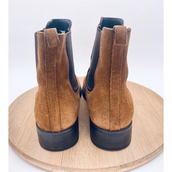 Thursday Boots Co Womens 9.5 Brown Suede Pull On Chelsea Ankle - Picture 8 of 10